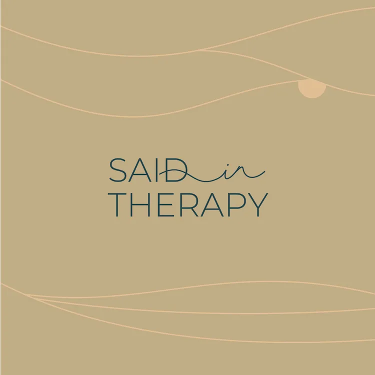 Said in Therapy podcast cover